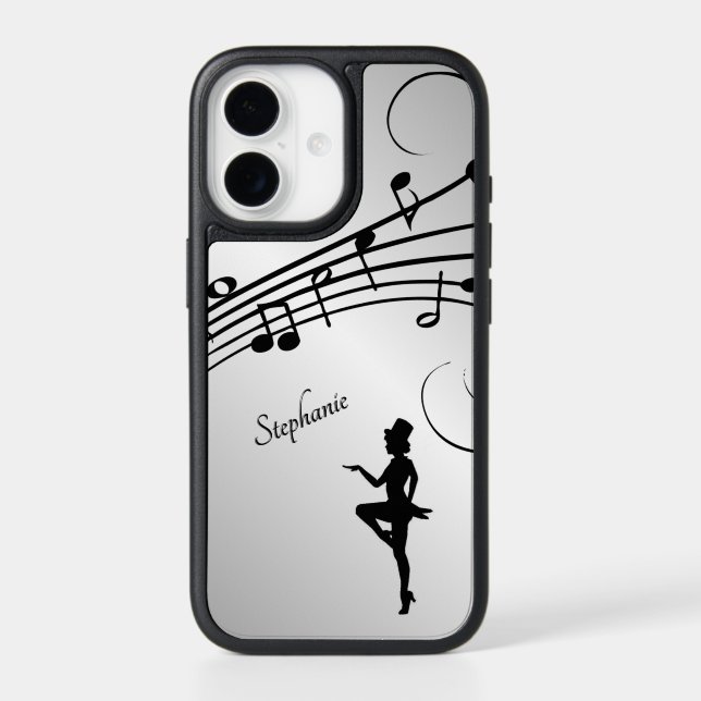 High Step Dance Personalize with Name Otterbox iPhone Case (Back)