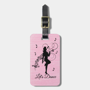 High Step Dancing to the Music Luggage Tag