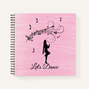 High Step Dancing to the Music Notebook