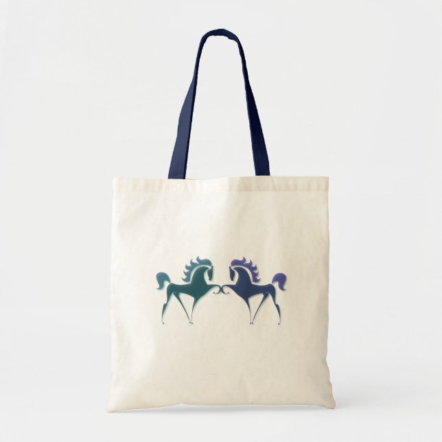 High Stepping Horse Logo Tote Bag (Front)