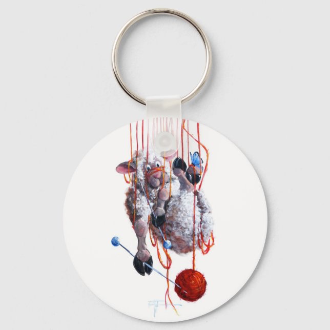 High Strung Keychain (Front)