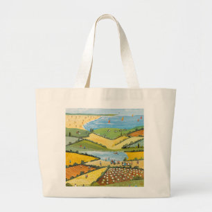 High Summer 2 Large Tote Bag