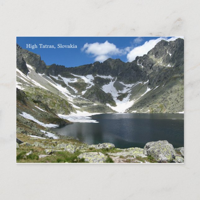 High Tatras, Slovakia Postcard (Front)