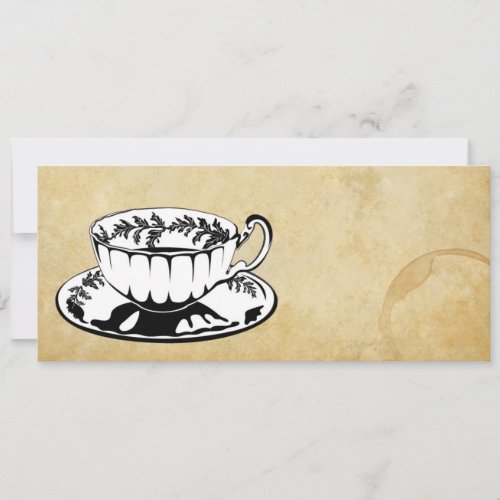 High Tea/Afternoon Tea invite