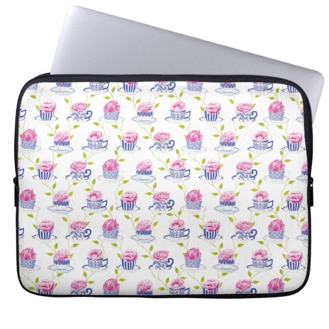 High Tea at The Orangery Laptop Sleeve (Front)