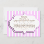 High Tea Birthday Invitations Front and Back (Back)