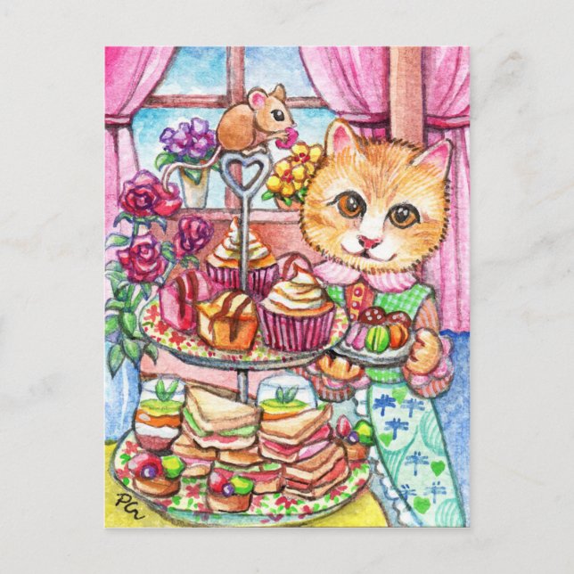 High Tea Party Postcard (Front)