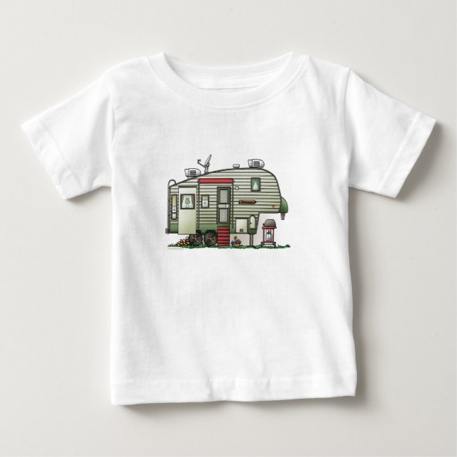 High Tech 5th Wheel Baby T-Shirt (Front)