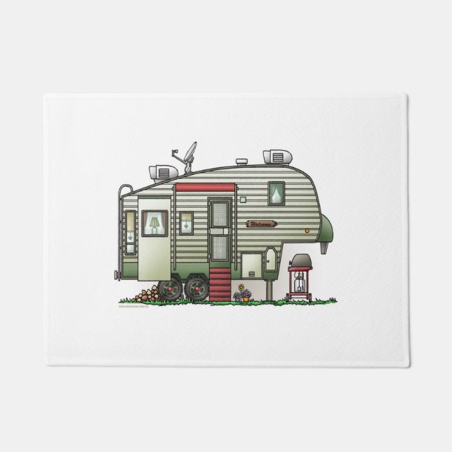 High Tech 5th Wheel Doormat (Front)