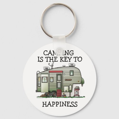 High Tech 5th Wheel Keychain