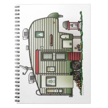 High Tech 5th Wheel Notebook by art1st at Zazzle