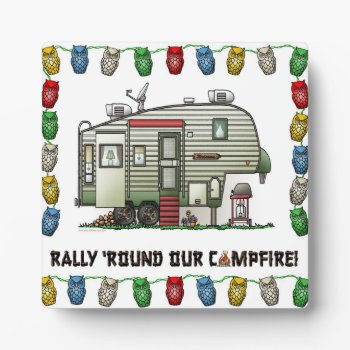 High Tech 5th Wheel Plaque by art1st at Zazzle