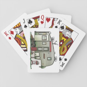 High Tech 5th Wheel Playing Cards by art1st at Zazzle