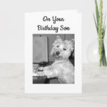 ****HIGH TECH***** BIRTHDAY WISHES SON FROM WESTIE CARD<br><div class="desc">****HIGH TECH***** BIRTHDAY WISHES FROM THIS WESTIE FOR YOUR "TECHIE" ***SON**!!!!!</div>