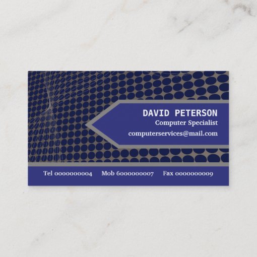 High Tech Business Cards Zazzle