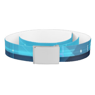 High tech digital background belt