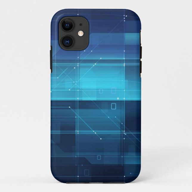 High tech digital background Case-Mate iPhone case (Back)