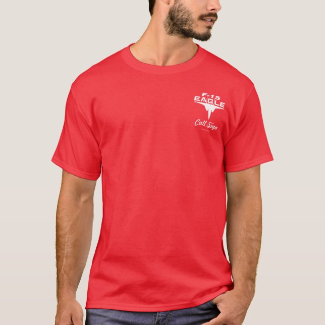 High Tech Eagle - (dark color) T-Shirt (Front)