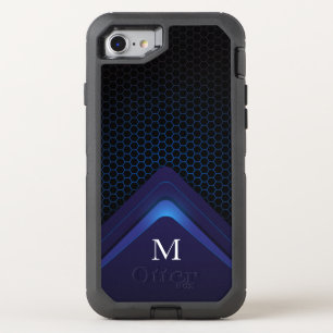 High Tech Hexagon Mesh OtterBox Defender iPhone SE/8/7 Case