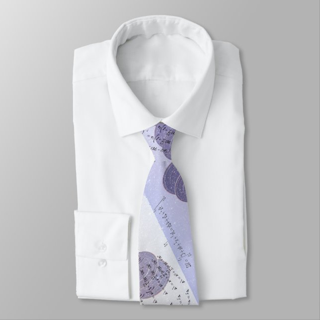 High Technology Design Neck Tie (Tied)