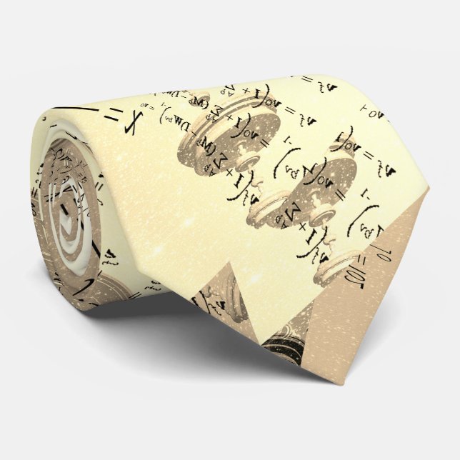 High Technology Design Neck Tie (Rolled)
