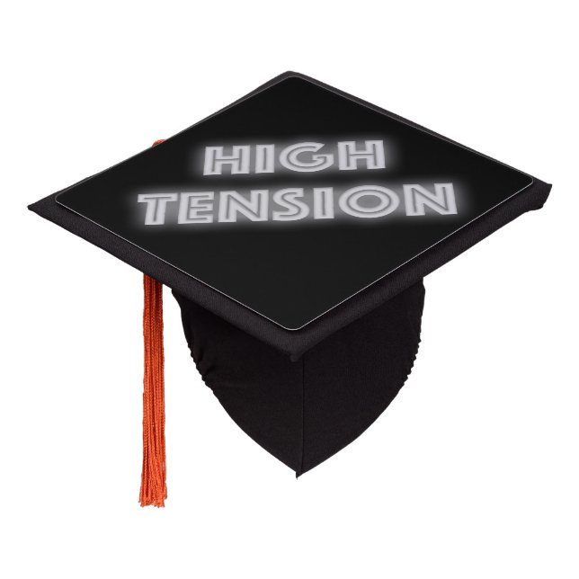 High Tension Graduation Cap Topper (Angled)