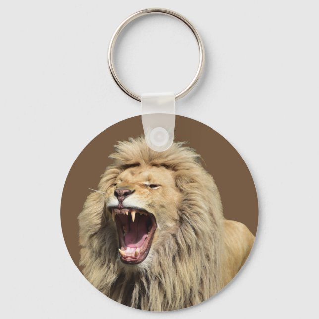 High Tension Lion Keychain (Front)
