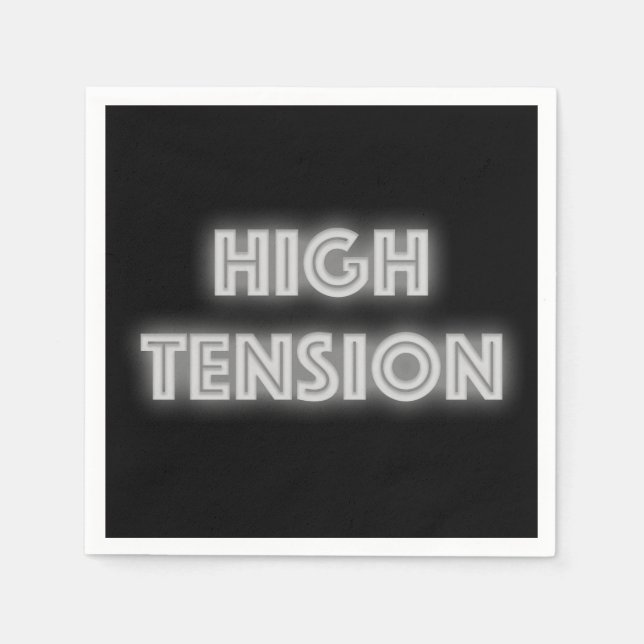 High Tension Napkins (Front)