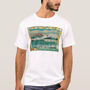High Tide at Long Beach, California T-Shirt