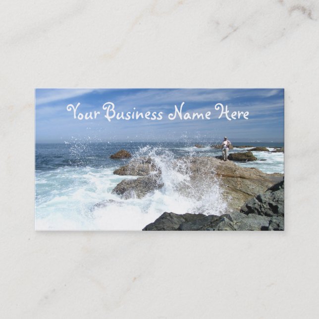 High Tide Fishing Business Card (Front)