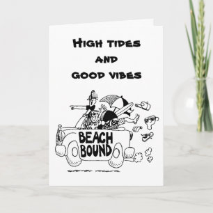 HIGH TIDES AND GOOD TIMES *50th* BIRTHDAY Card