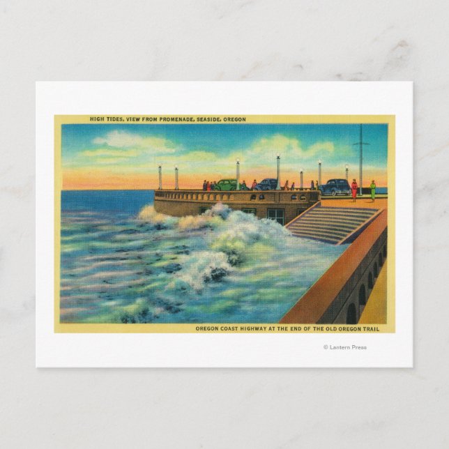High Tides at PromenadeSeaside, OR Postcard (Front)