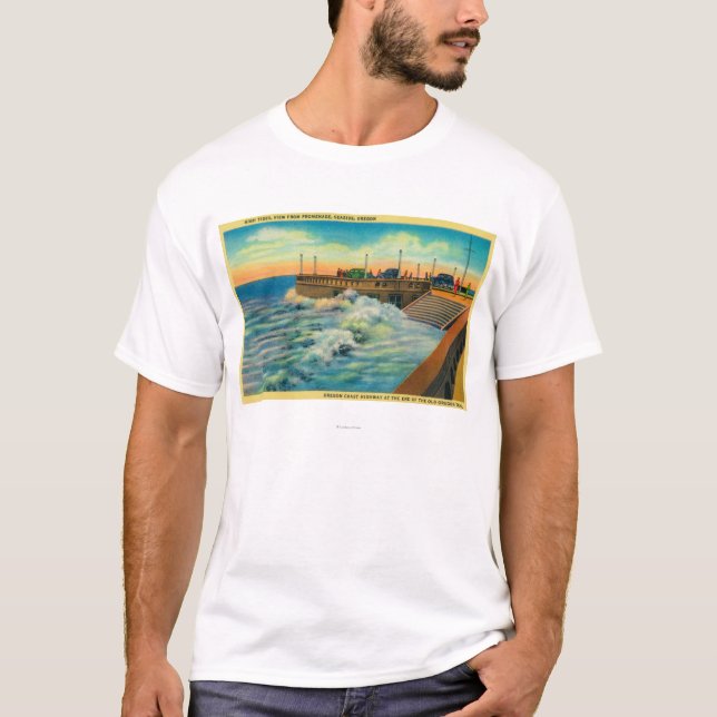 High Tides at PromenadeSeaside, OR T-Shirt (Front)