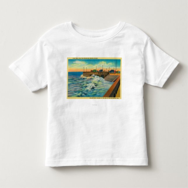 High Tides at PromenadeSeaside, OR Toddler T-shirt (Front)