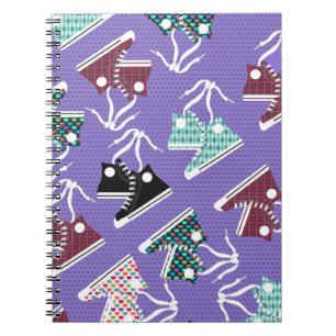 High Tops Pattern Notebook