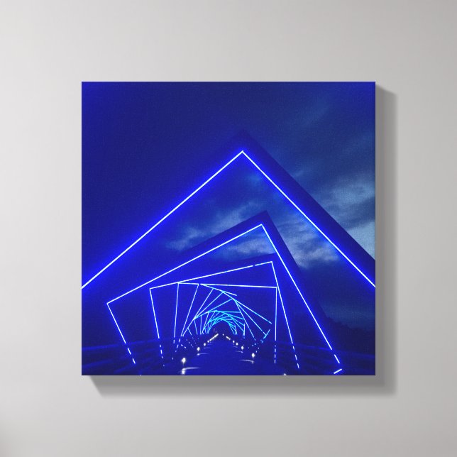high trestle bridge canvas print (Front)