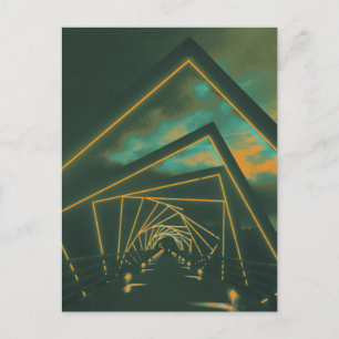 high trestle trail bridge postcard
