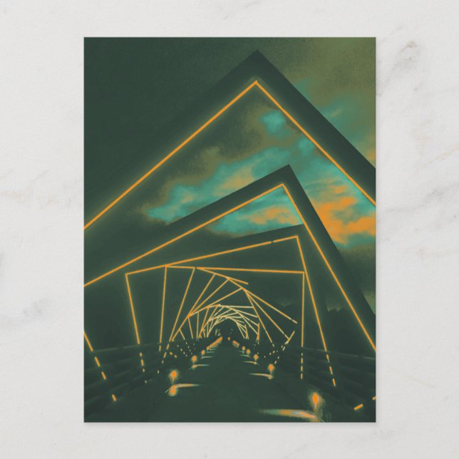 high trestle trail bridge postcard (Front)