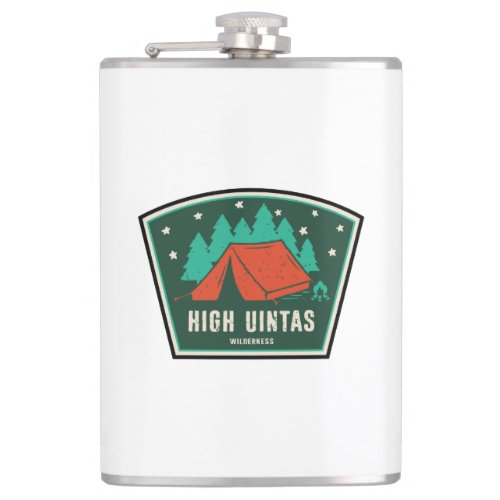 High Uintas Wilderness Utah Camping Flask