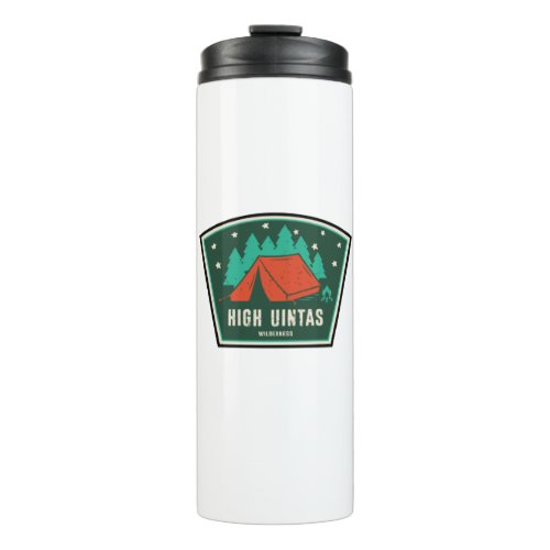 High Uintas Wilderness Utah Camping Thermal Tumbler