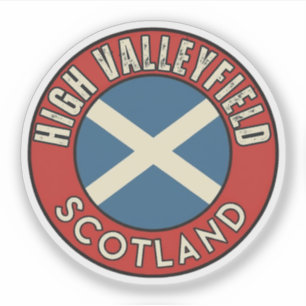 High Valleyfield, Scotland Sticker