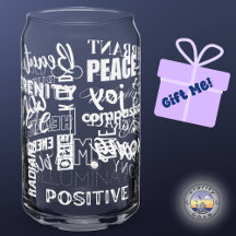 High Vibe I Am Positive Cleansed Energized Water