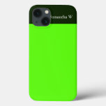 High Visibility Neon Green iPhone 13 Case