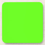 High Visibility Neon Green Coaster
