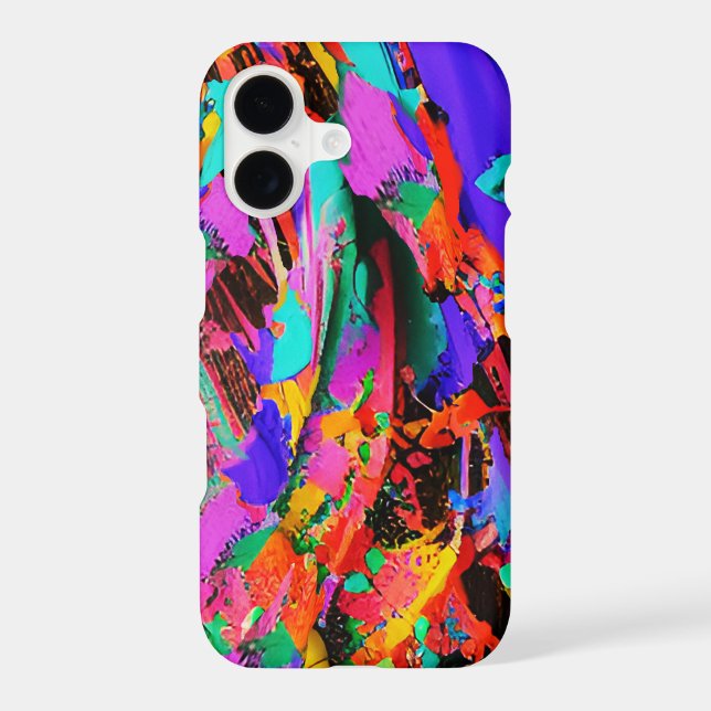 High Voltage Abstraction Case-Mate iPhone Case (Back)