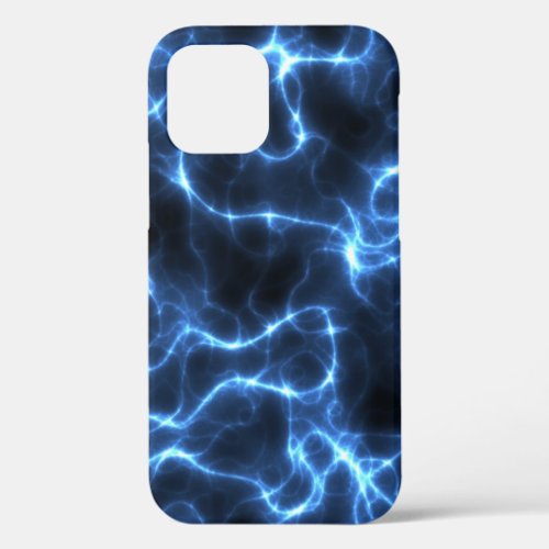 High Voltage Electric Blue   Abstract Phone Case