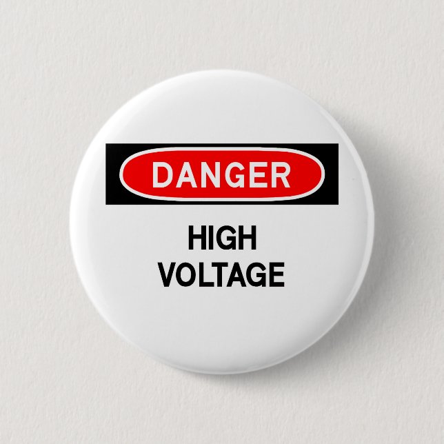 high voltage pinback button (Front)