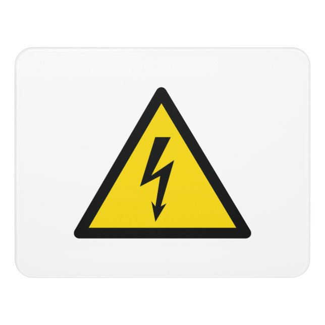 high voltage sign electric symbol caution danger p (Contemporary Front)