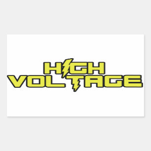 High Voltage Stickers