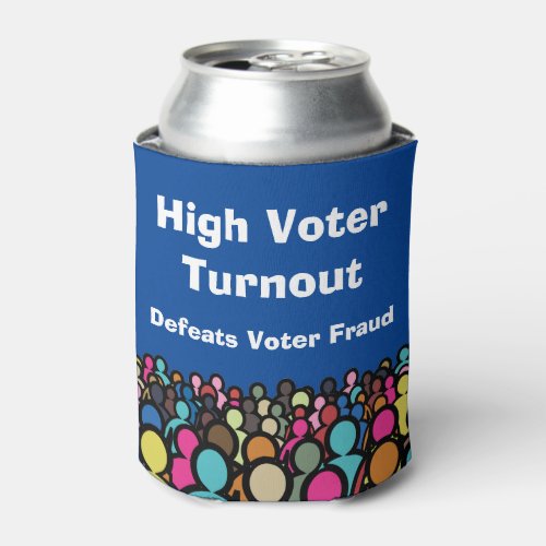 High Voter Turnout Defeats Voter Fraud in 2024 Can Cooler